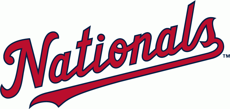 Washington Nationals 2011-Pres Wordmark Logo iron on transfers for T-shirts